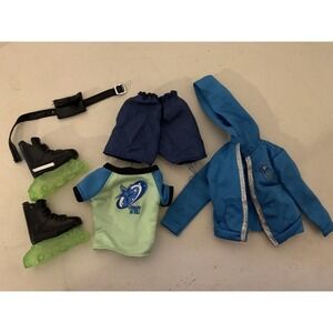 Barbie‎ Fashion Avenue Lifestyles Skating Roller Blade Shorts Shirt Vintage